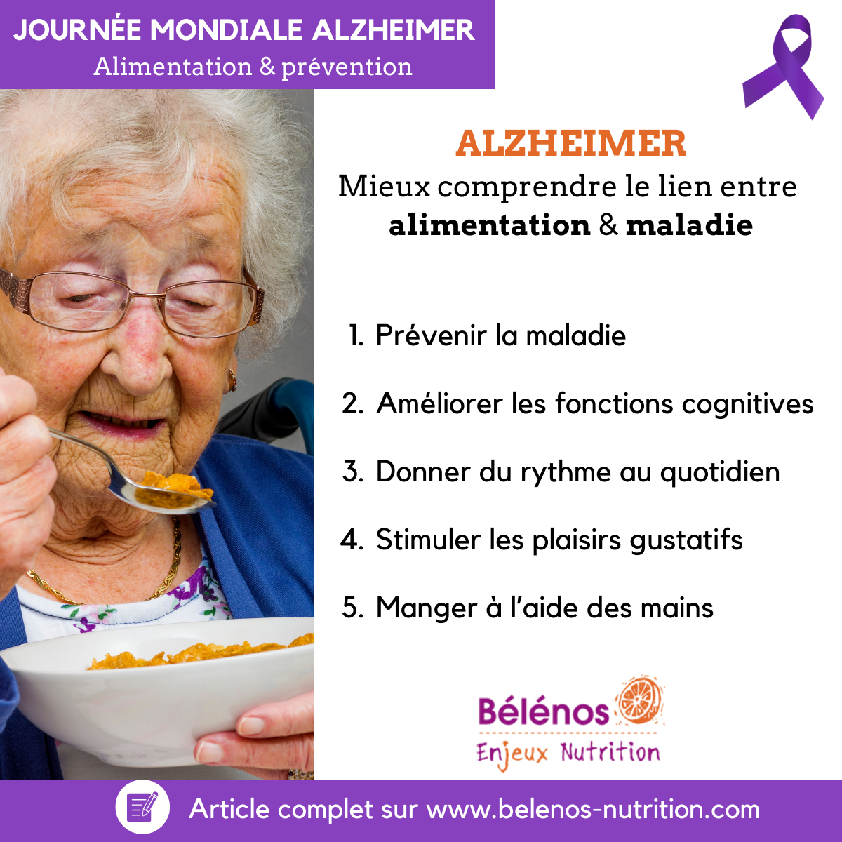 Alimentation et Maladie d'Alzheimer