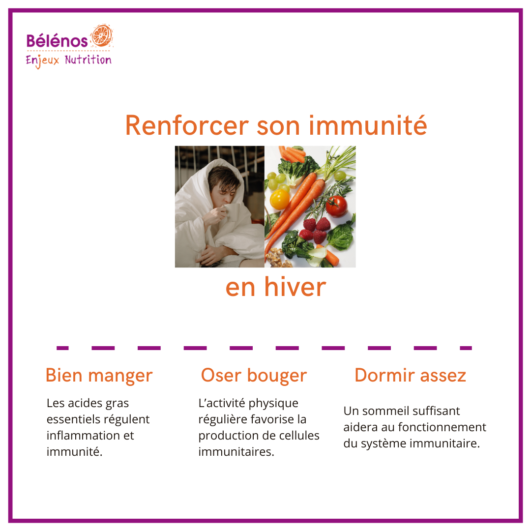Immunité et Alimentation, les conseils