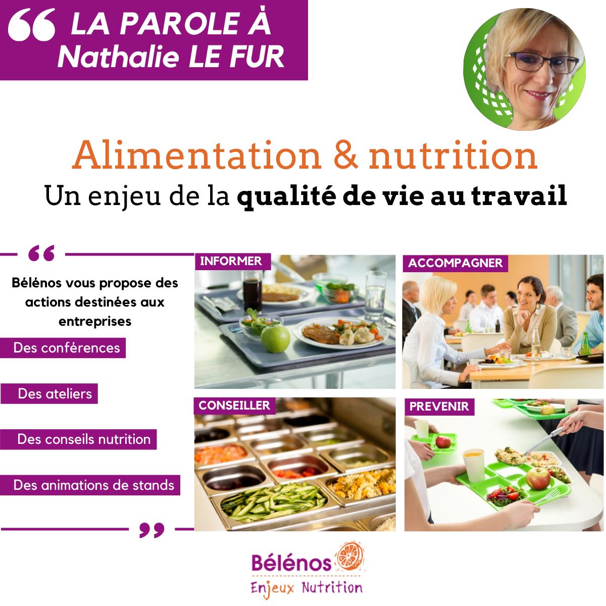 Conseils Alimentation Nutrition QVT