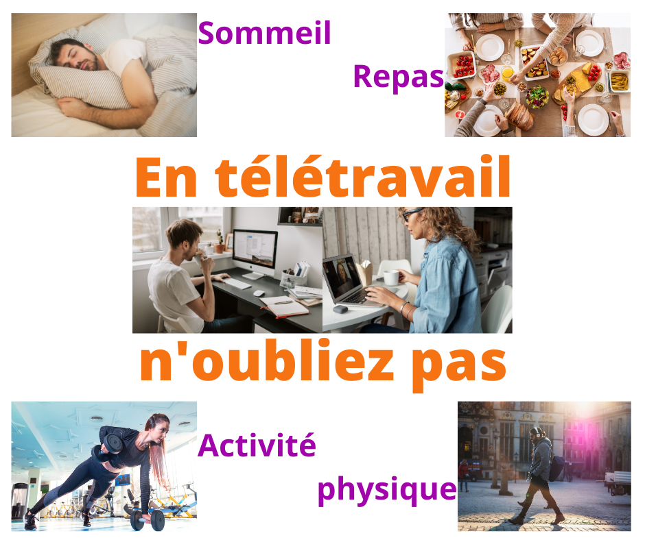 En télétravail noubliez pas