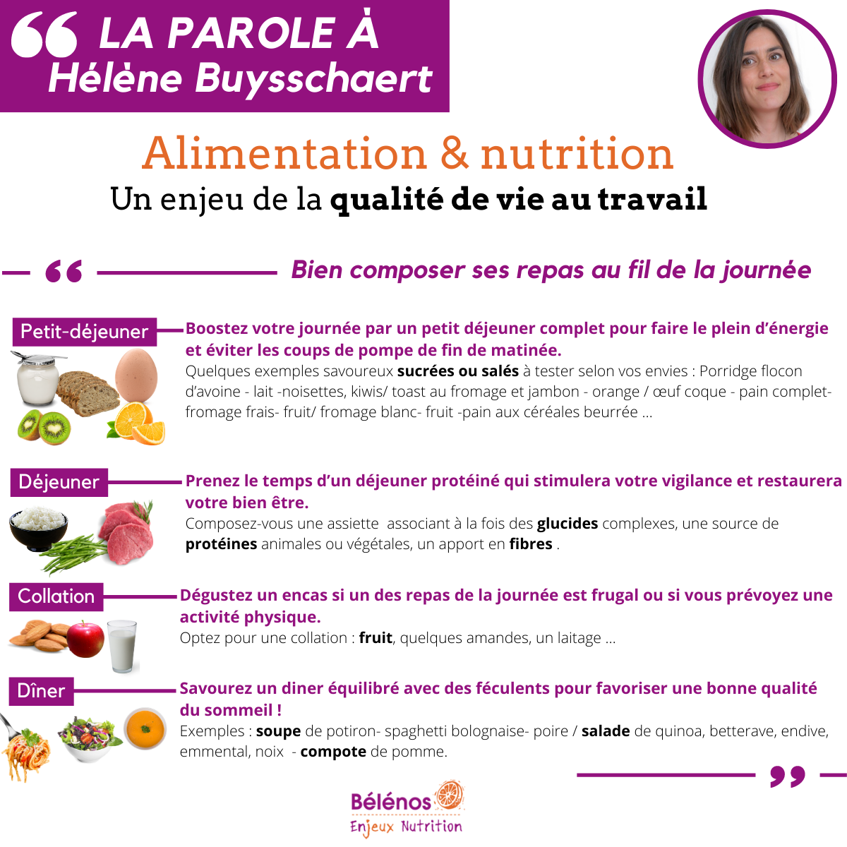 Alimentation et Santé au travail