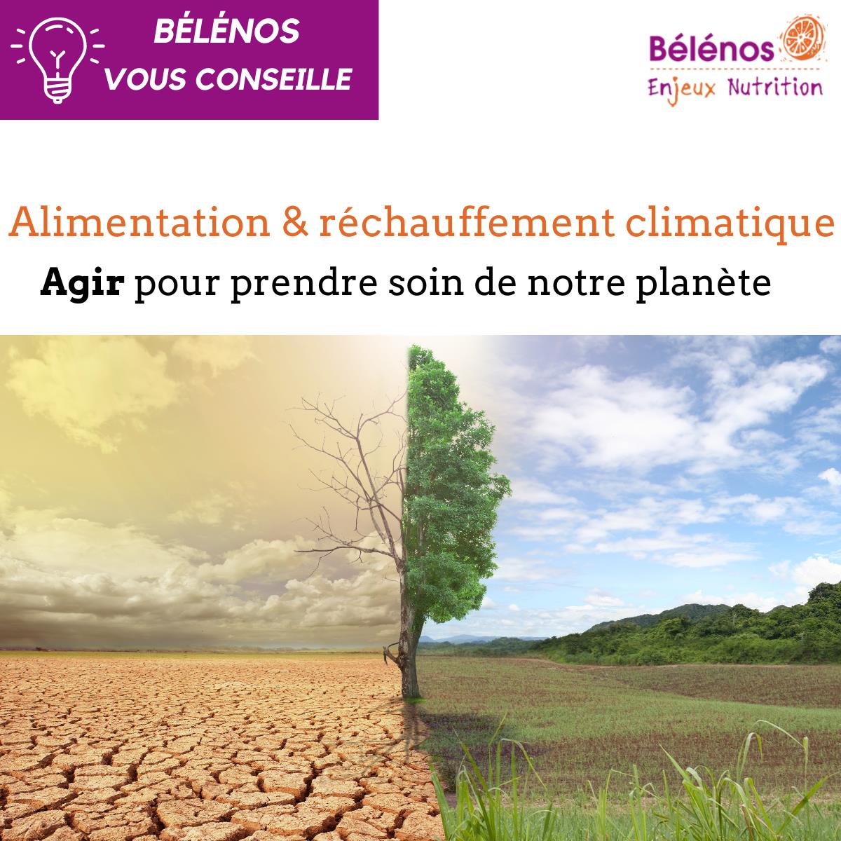 image alimentation et réchauffement climatique