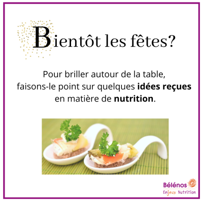 Quizz de fin d’année : 7 idées-reçues sur l’alimentation