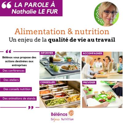 Conseils alimentation et nutrition : un enjeu de la QVT