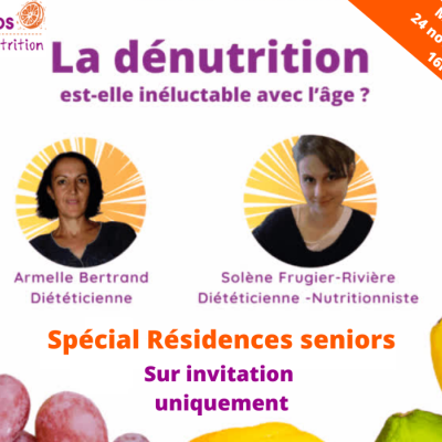 #Semaine nationale de la dénutrition : 12-20 novembre 2021