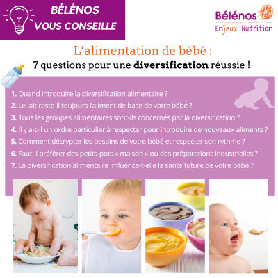 Diversification Alimentaire du Nourrisson